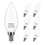 E12 LED Light Bulbs 60W Equivalent Daylight White 5000K 600 Lumen