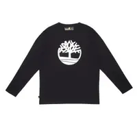 在飛比找森森購物網優惠-Timberland 男款黑色大樹Logo長袖T恤|A2Q9