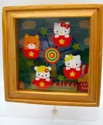 ㊣五號倉庫㊣ SANRIO KITTY 2001年出品 姐妹系列 幼兒 拉繩式 音樂鈴