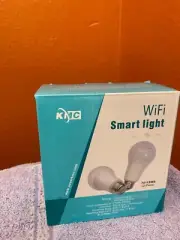 wi-fi smart light bulb,7watts 600 Lumens, 2pack