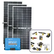 Sunman eArc 3 x 215W Flexible Solar Panel with Victron SmartSolar MPPT 100/50 Charge Contr