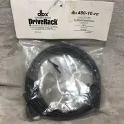 DBX 480-10-rc Null Modem Female/Female 10ft Cable #38-0253 New Sealed