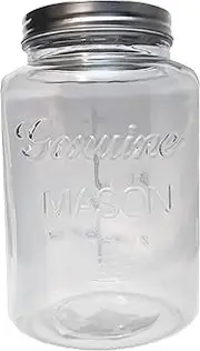 [Grant Howard] Genuine Embossed Mason Jar, 102 oz.