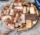 Petrified Agate Stone Coffee Table Tops Handmade Furniture Bedroom Luxury Decors