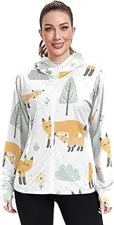 [Caihoyu] Thin Hoodies For Women Lightweight Plain t Shirts UPF 50+ Protection Women Sweatshirt Athletic Jacket Women