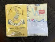 NWT NOS Beatrix Potter Peter Rabbit 1967 Twin Size Sheet Set ABC’s C5