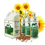 Natural Animal Solutions - Omega 3 6 & 9 Oil for Dogs/Horses - 1ltr