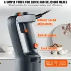Heavy Duty 750W Commercial Immersion Blender Variable Hand Mixer Tool