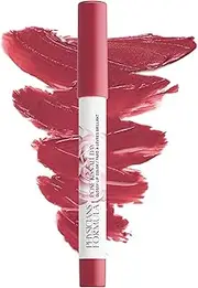 Physicians Formula Rosé Kiss All Day Glossy Lipstick Lip Color Makeup, Red Blush Blushing Mauve | Dermatologist Tested, Clinicially Tested