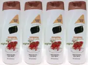 ( LOT 4 ) P.Stick Energizing Body Wash w/ POMEGRANATE & WHITE TEA 16 oz Ea