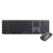 Bonelk KM-447 Bluetooth/RF Keyboard & Mouse Combo - Space Grey Slim [ELK-61003-R]