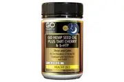 GO Healthy Go Hemp Seed Oil Plus Tart Cherry & 5-HTP 100 Softgels