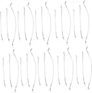 Fishing Gear Set 30pcs Wire Leaders Swivel Snap Bite Line for Bass Herring Perch Catfish Wire Rope