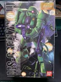 在飛比找Yahoo!奇摩拍賣優惠-日本帶回 萬代 MG MS-06F/J ZAKU ザクⅡ 1