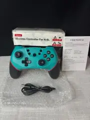 Diswoe Wireless Controller For N-SL Video Games Bluetooth Rechargeable Gamepad W