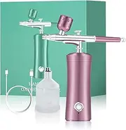 CONVELIFE Mini Airbrush Kit, Cordless Portable Airbrush Kit with Compressor, 35PSI High Pressure Air Brushes for Makeup, Nail, Painting, Tattoo, Cake Decorating