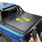 ALCYBD Hard Top Aluminium Alloy Retractable Tonneau Coverroller Shutter Lid Truck Pick Up Bed Covers Compatible for Dodge Ram 1500