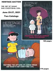 HERITAGE AUCTION CATALOGS - GLAD MUSEUM ANIME COLLECTION - PEANUTS - 06-25-21