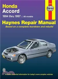 在飛比找三民網路書店優惠-Haynes Honda Accord 1994-97: A
