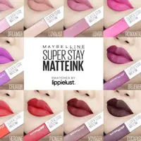 在飛比找蝦皮購物優惠-全新美寶蓮 Super stay Matte ink Lip