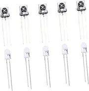 HOMSFOU 5 Pack Ir Emitter Receiver for Audio- Appliances More 18 20m Range 30mm Long