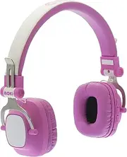 Moki Exo Kids Bluetooth Wireless On-Ear Headphones, Pink