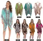 ComfyLuxe Paisley Pattern Cover-Up Poncho