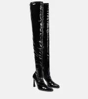 [Magda Butrym] Magda Butrym Latex over-the-knee boots AU 6 black