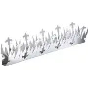 Mizukami W11 Stylish Stainless Steel Shinobi Gaeshi Anti-Climb Fence Spikes Japa