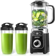 Smoothie Blender, 12-Piece Blenders for Shakes and Smoothies, 43Oz Large Blender