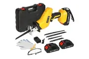Oppsbuy Reciprocating Saw Cordless, 0-3500SPM Power Reciprocating Saw with 4 Saw Blades