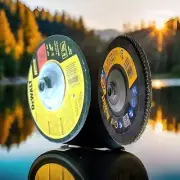 Two DEWALt grinding wheel 7" X 5/8"-11 Type 29 60 Grit And Type 27 Metal Grindig