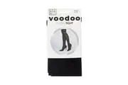 2 x Womens Voodoo Floral Tights Black Stockings