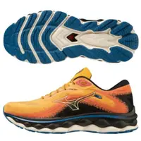 在飛比找蝦皮購物優惠-贈蝦幣 美津濃 MIZUNO WAVE SKY 7 男慢跑鞋