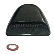 Vent Cover Car Air Flow Intake Hood Scoop Bonnet Decorative Carbon Fiber Look