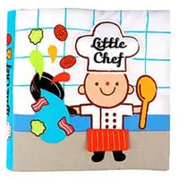 在飛比找蝦皮購物優惠-K's Kids Little Chef 小廚師（英文布書）