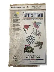 Christmas Volume 2 Machine Embroidery Designs - 3.5" Diskette