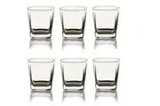 6 pc Tumbler Wiltshire Plaza Short Drink Glass Juice Cocktail Scotch 295ml