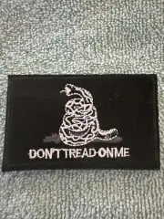 DON'T TREAD ON ME GADSDEN FLAG American Hook & Loop Morale Patch