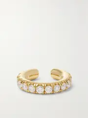 [Spinelli Kilcollin] Spinelli Kilcollin - Eclipse 18-karat Gold Diamond Ear Cuff - One size One size Gold