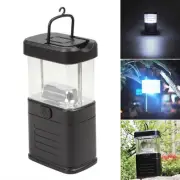 11LED Camping Solar Tent Portable Lamp Torches Fishing Lantern Night Light Black
