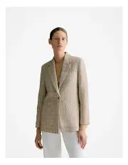[Trenery] Boucle Blazer in Light Camel