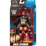 ☆阿SU倉庫☆WWE摔角 RICK STEINER ELITE 104 傳奇巨星精華版人偶附出場配件 熱賣特價中