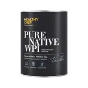 The Healthy Chef Pure Native Wpi (Whey Protein Isolate) Vanilla 600g