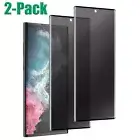 2x Privacy Tempered Glass Screen Protector For Samsung S22 Ultra/S22 Plus/S22