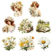 Daisy Embellishments Junk Journal Scrapbook PICK ONE