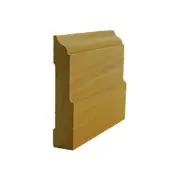 EWBB31 Colonial 3-3/4" Tall Baseboard Moulding, 3/4" x 3-3/4" unfinished solid h