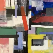 Original One Of A Kind, Abstract Acrylic Painting 14” X 14” Canvas