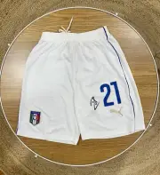 ANDREA PIRLO Signed ITALIAN Football Shorts *BUY AUTHENTIC* - ITALY LEGEND -