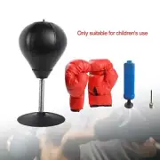 Boxing Punch Ball Professional with Gloves Exercising Desktop Punching Bag